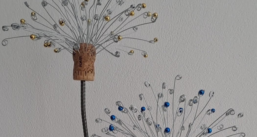 Kreativ-Workshop Drahtblumen