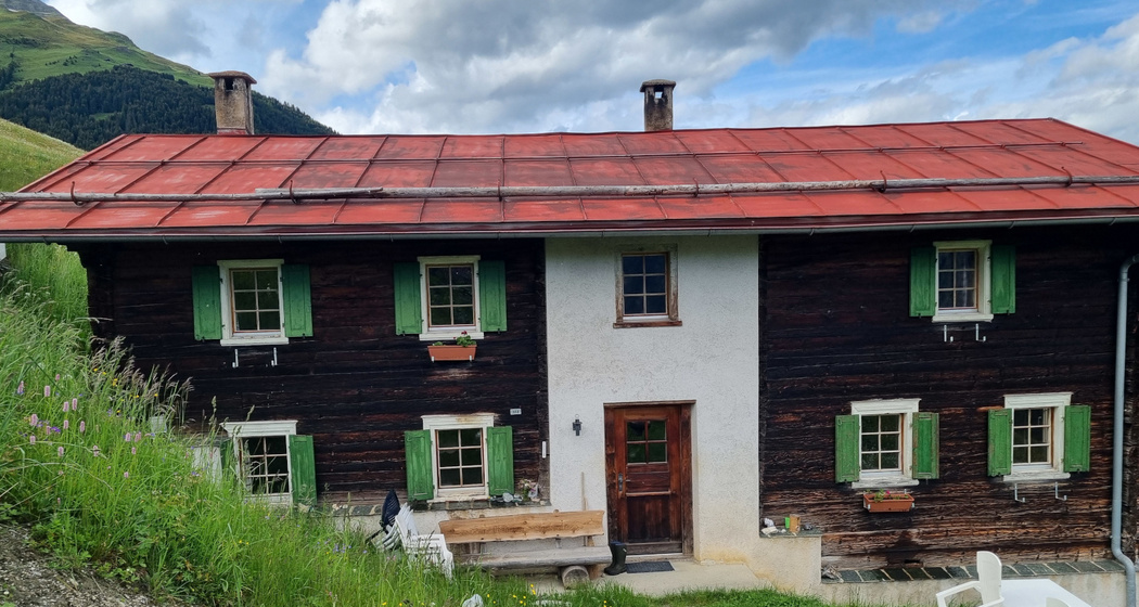 Ferienhaus Althus Gün - Ansicht Sommer