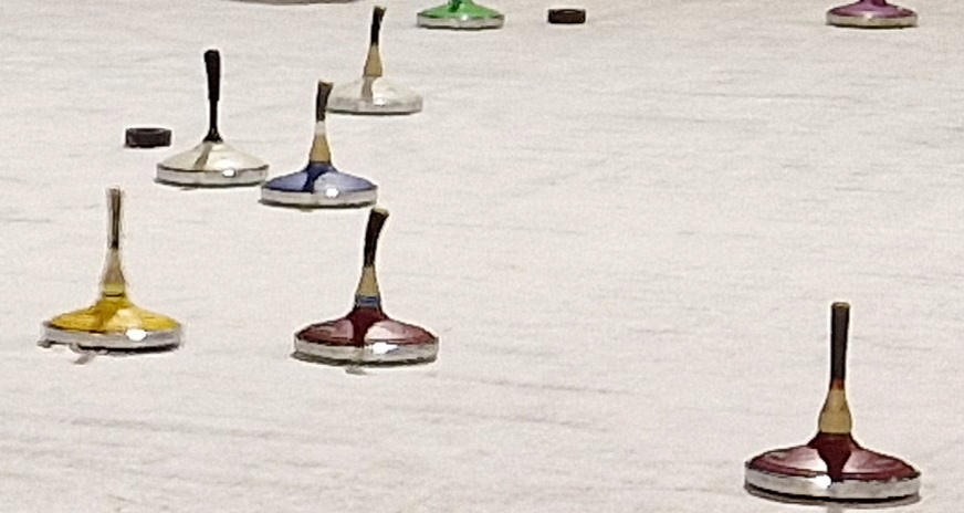 Eisstockschiessen in Obersaxen-Misanenga