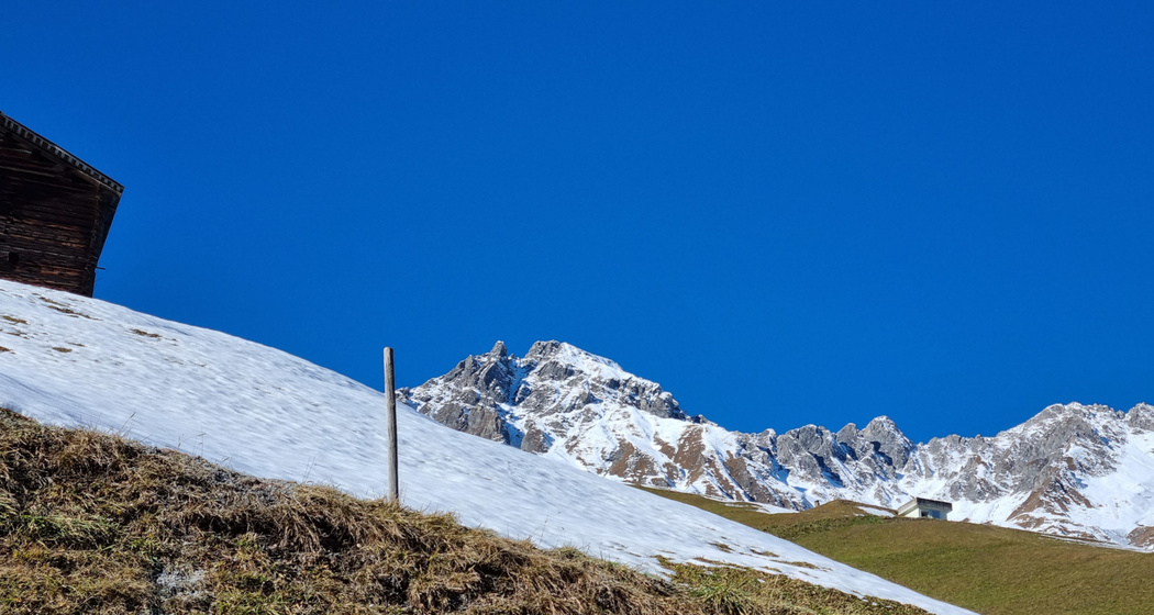 Ferienhaus Althus Gün - Aussicht Winter