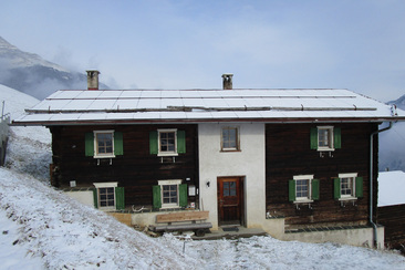 Ferienhaus Althus Gün - Ansicht Winter