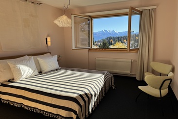 Schlafzimmer mit Aussicht