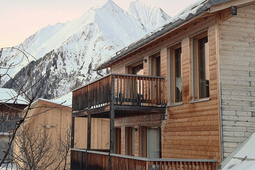 Ferienhaus Charme by Biobuchli - Ansicht Winter