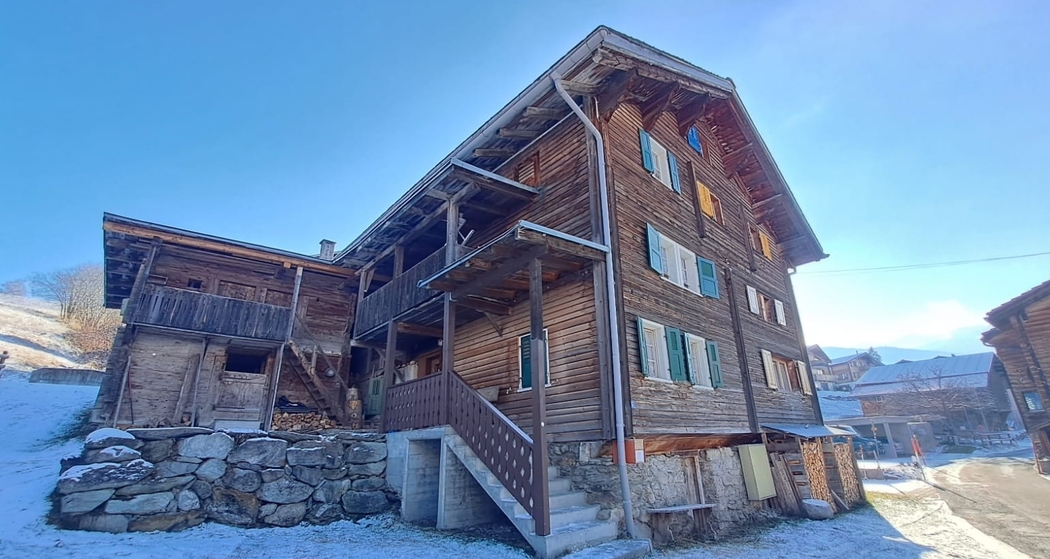 Ferienwohnung Markal - Aussenansicht Winter