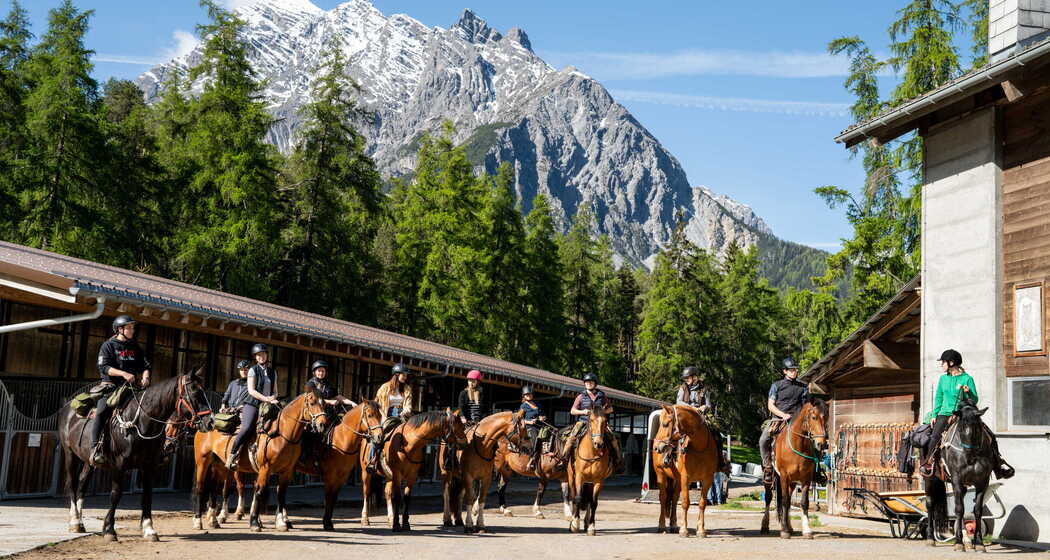 Wanderreiten mit San Jon im Engadin