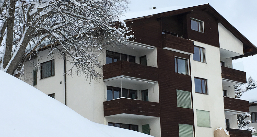 Ferienwohnung Casa Splendusa Richter - Aussenansicht Winter