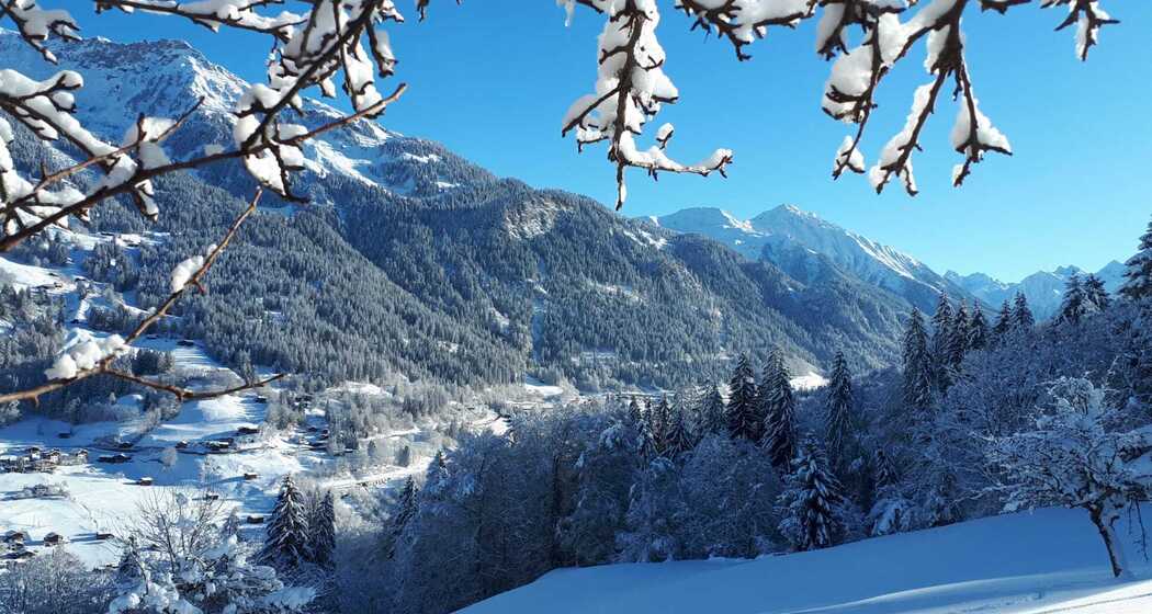 Blick Richtung Klosters
