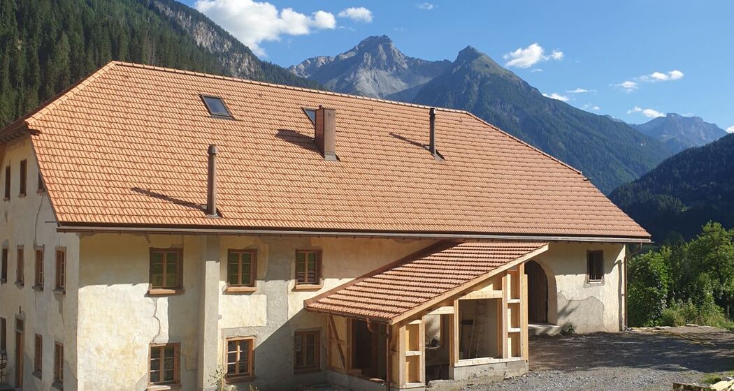 Haus von oben