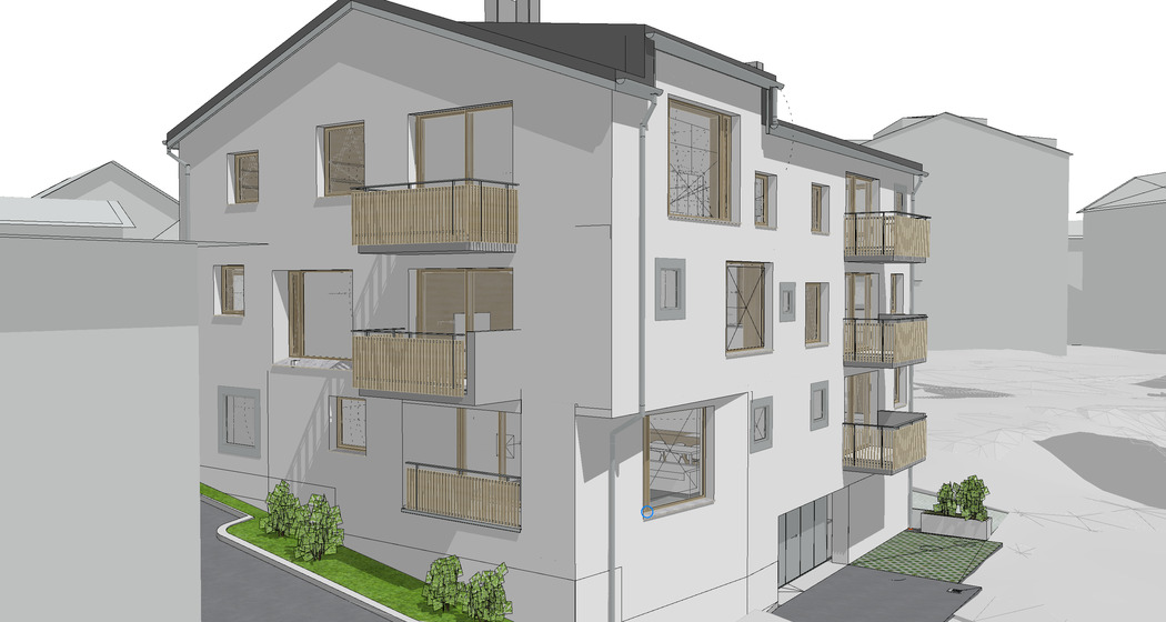 Aussenansicht von SW