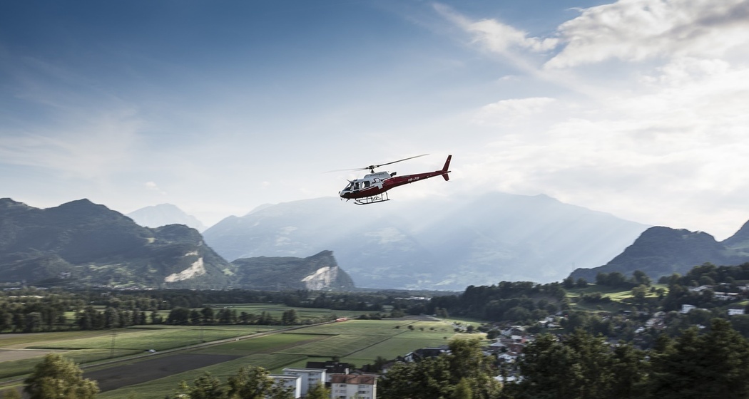Helikopter Panorama-Rundflug