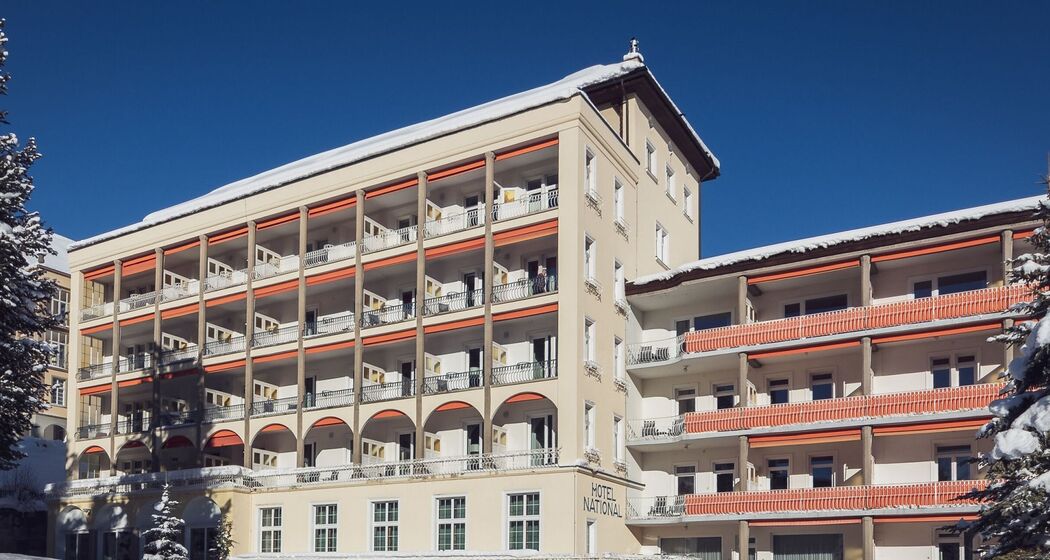 Skitageskarte mit Übernachtung im Hotel National Davos (exp_0daa81b)