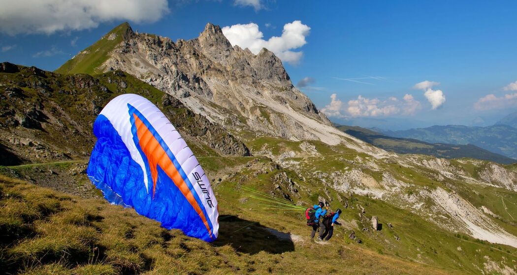 Davos Gleitschirmfliegen Tandem ab Jakobshorn (exp_0fafd97)
