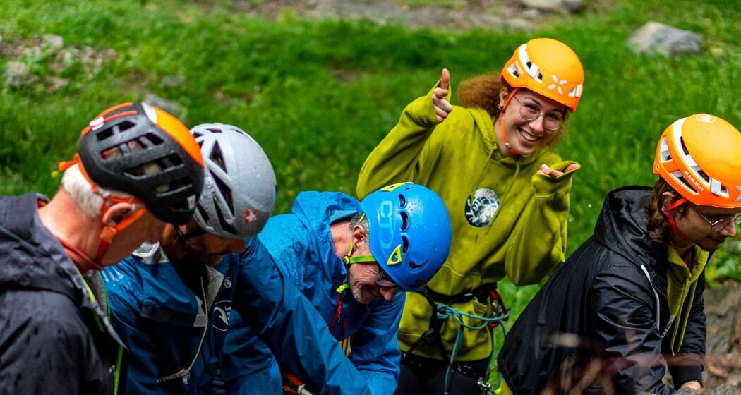 Kletterkurs für Einsteiger im Klettergarten im Churer Rheintal (exp_15759df)