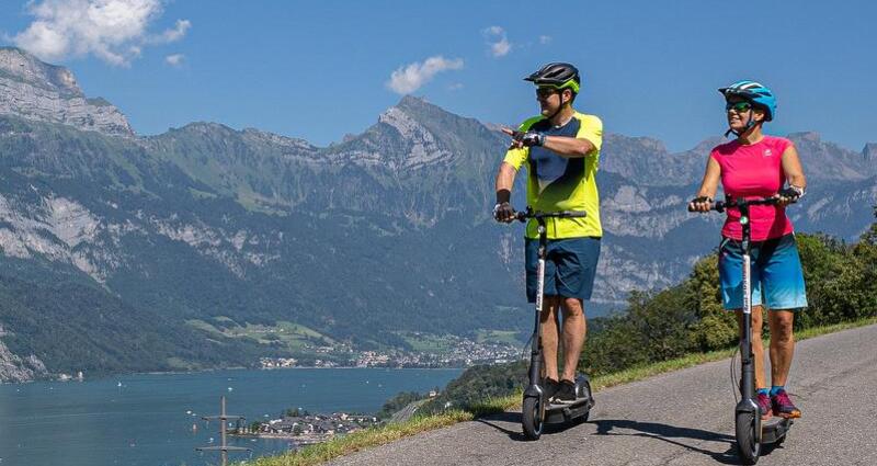 E-Scooter Picknick Tour Walensee selbstgeführt (exp_1cc93f3)