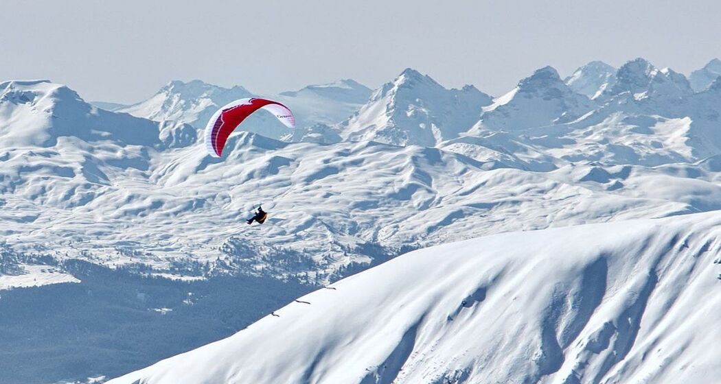 Klosters Gleitschirmfliegen Tandem ab Gotschnagrat (exp_2ebf0f7)