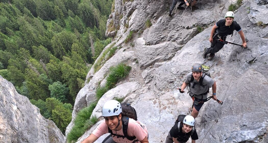 Historischer Klettersteig Pinut für Einsteiger ab Flims (exp_4483a19)