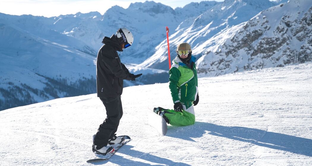 "Beginner's Clinic" 3 halbe Tage Snowboard Unterricht in Davos (exp_4b97a20)