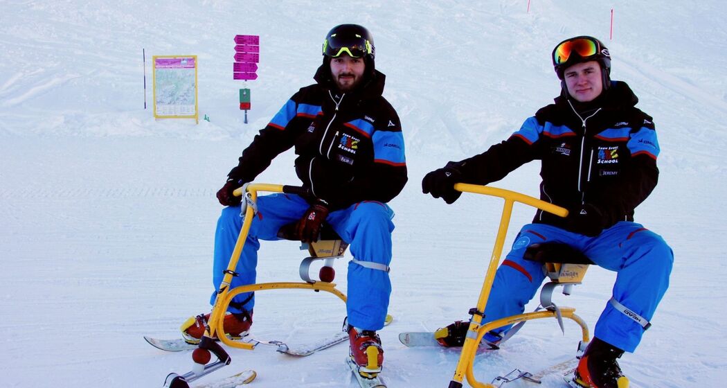 Snowbike Kurs privat in Arosa (exp_4cd2075)