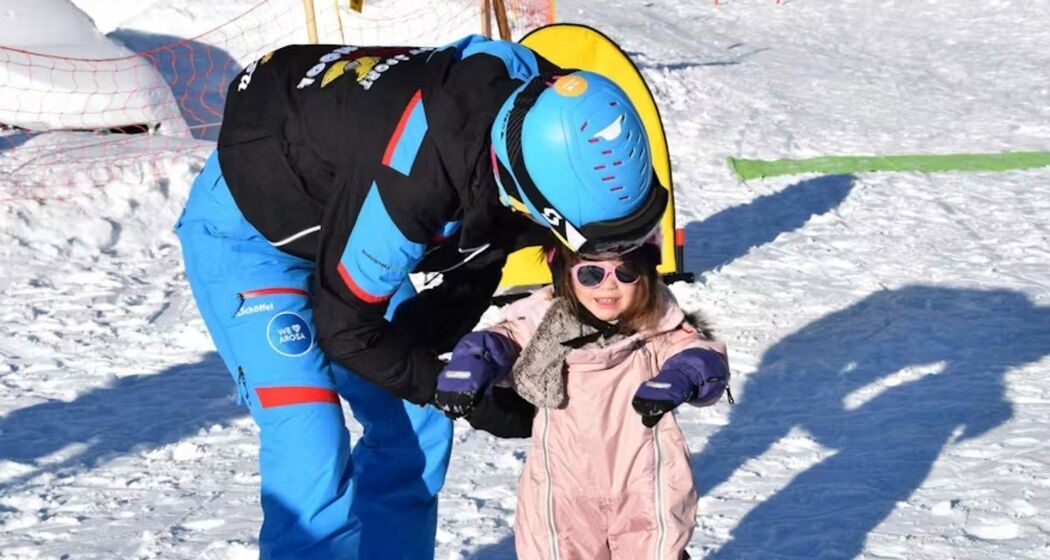 Skischule Gruppe für Kinder 4 bis 6 Jahre in Arosa (exp_5e78145)