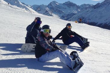 Snowboardkurs in Kleingruppe für First Timers in Klosters (exp_634360d)