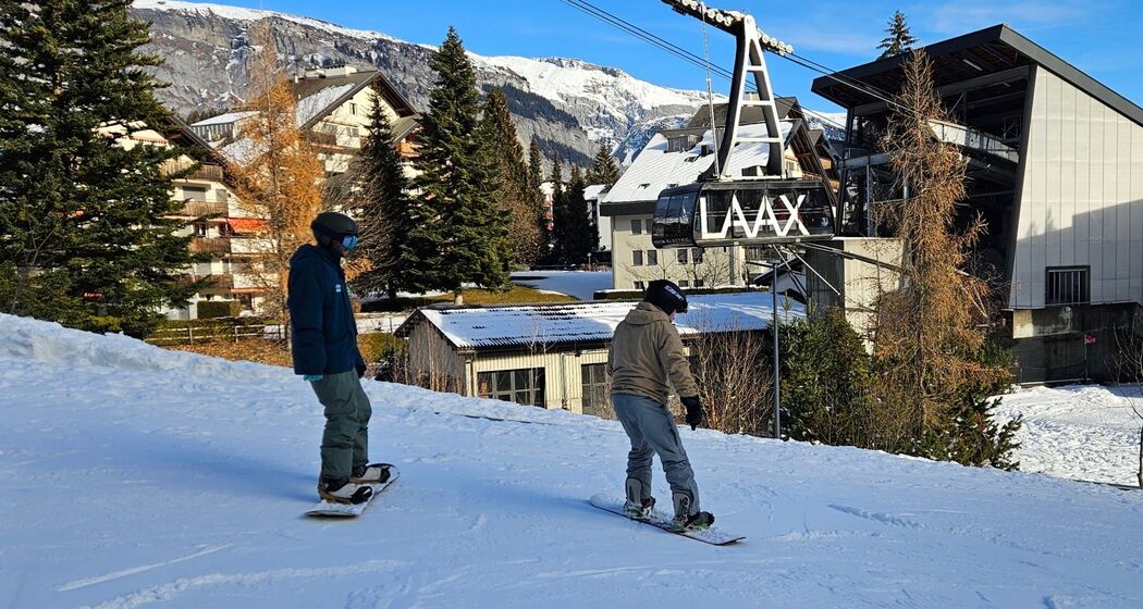 Snowboard Unterricht für Fortgeschrittene privat in Laax (exp_8978eda)