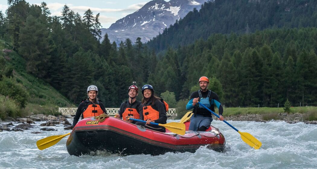 River Rafting für Familien auf dem Inn im Engadin (exp_b339930)