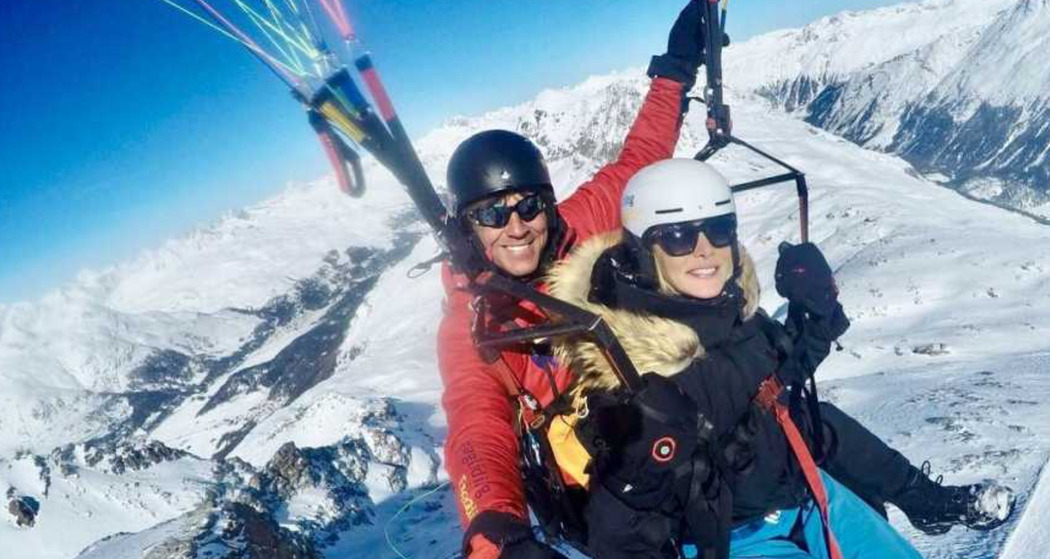 Gleitschirmfliegen im Winter ab St. Moritz (exp_d0bc30c)