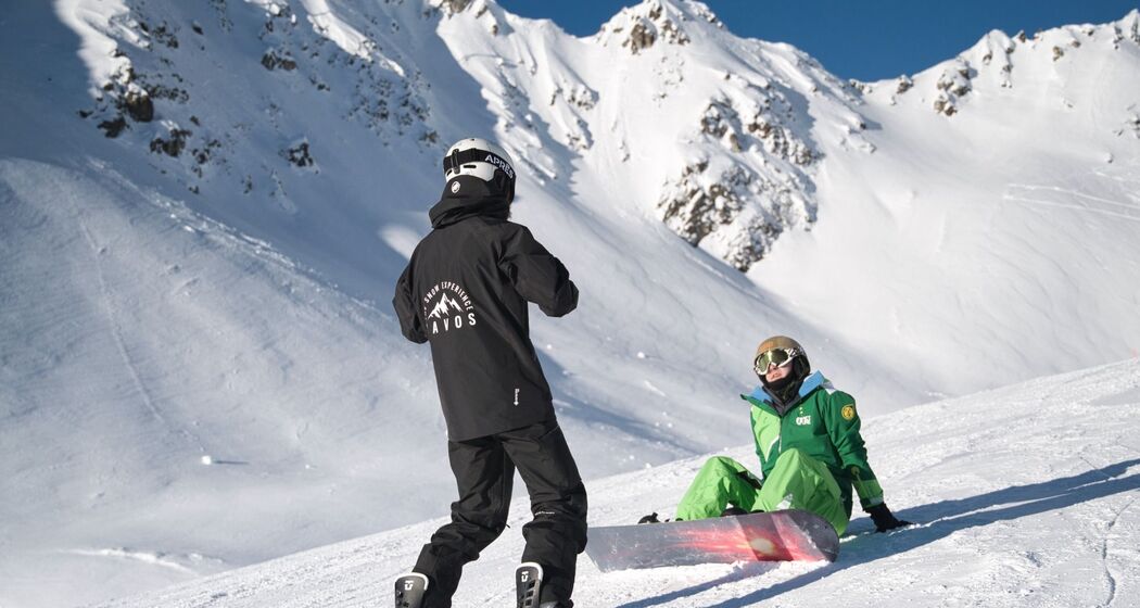 "Beginner's Clinic" 3 halbe Tage Snowboard Unterricht in Davos (exp_d19c1ba)