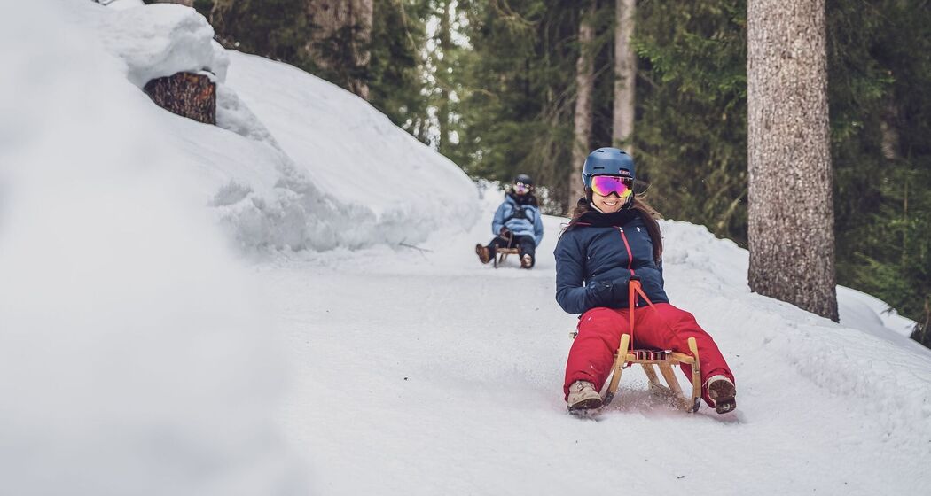 Einzelticket Abendschlitteln am Rinerhorn inkl. Fondue und Schlittenmiete (exp_d5603ea)
