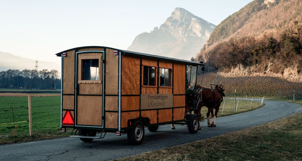 Kutschenfahrt mit Fondueplausch Heidiland Bündner Herrschaft (exp_ec9f0c6)