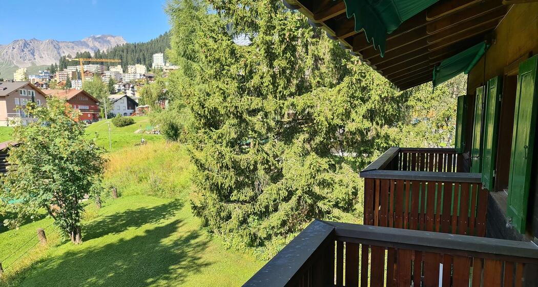 Aussicht Balkon Obergeschoss 1