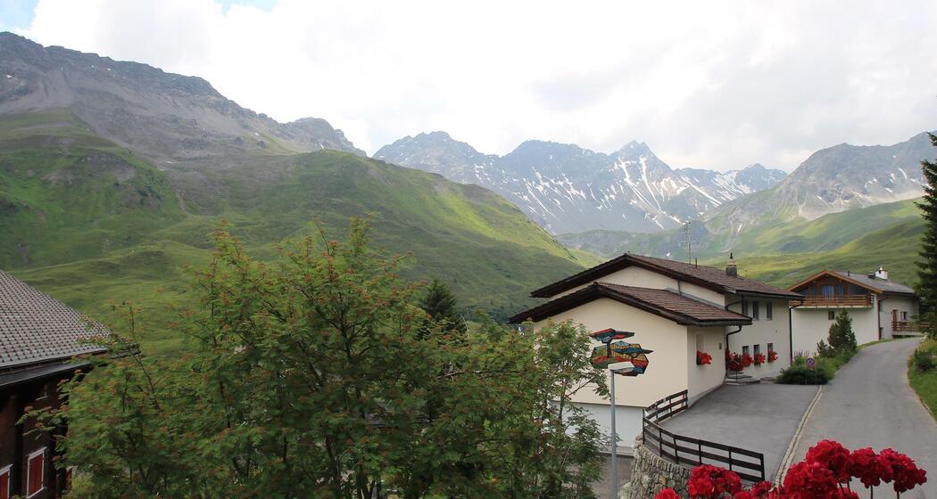 Gspan - Ausblick aus Blockhus