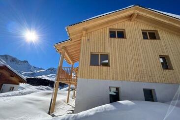 Ansicht von Osten im Winter