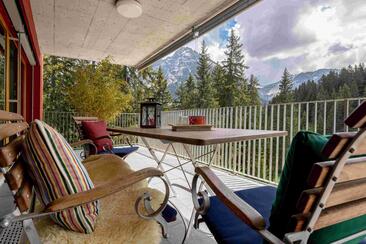 Ausblick von der Terrasse