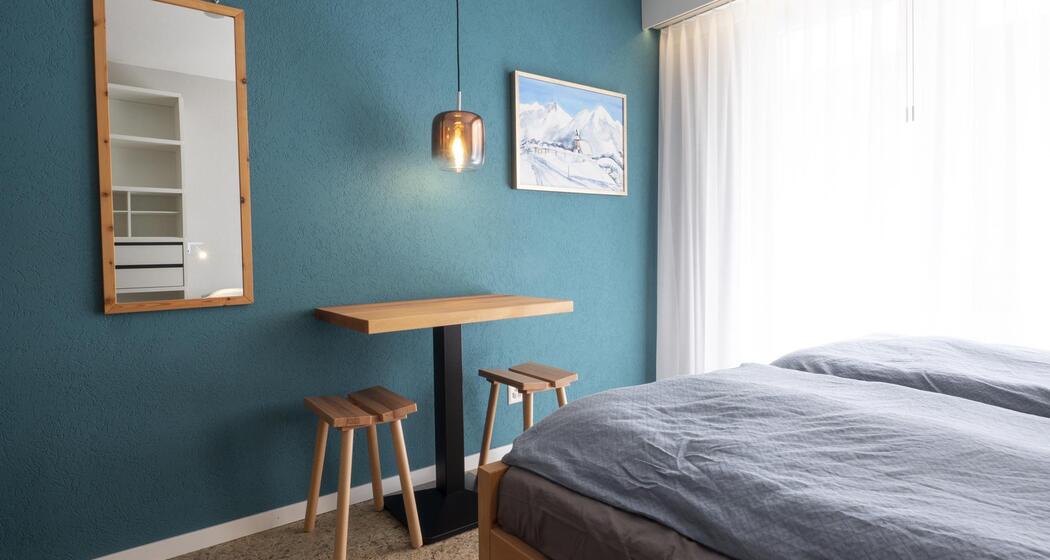 Schlafzimmer Casa Irmella 12 Arosa