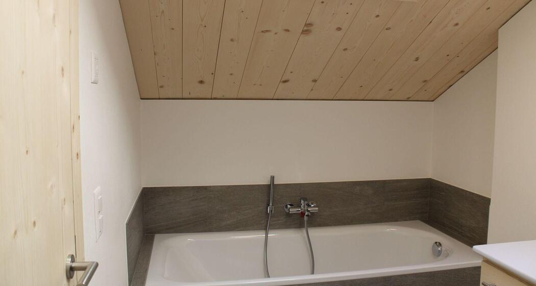 Badewanne Dachgeschoss