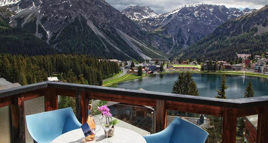Ferienwohnung- Seeblick in Arosa
