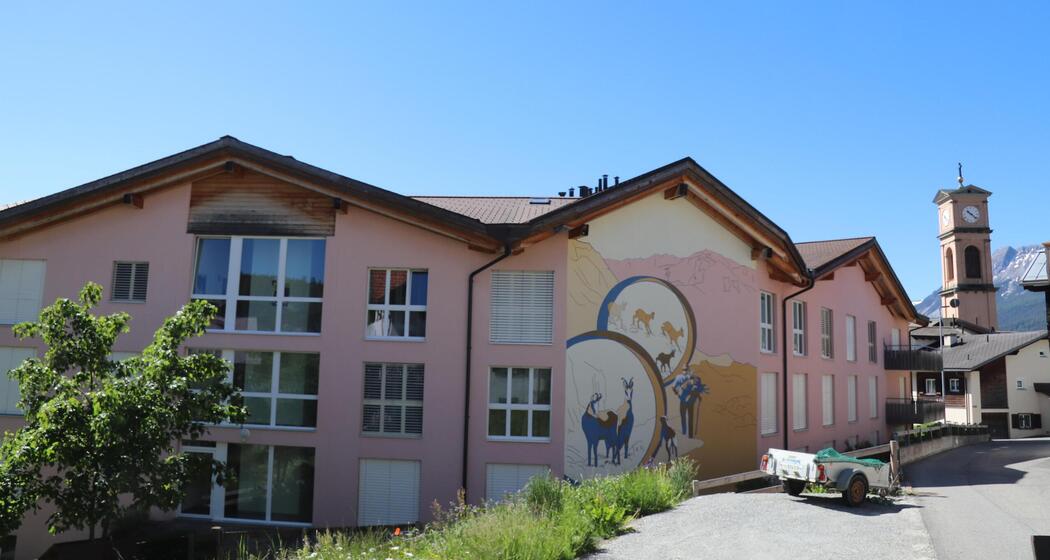 Ferienwohnung zBERG - Ansicht Hauseingang