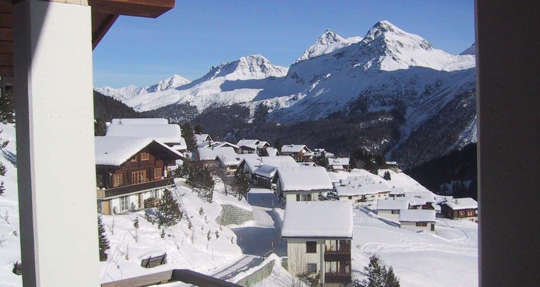 Chli Alpa Sicht in die Berge