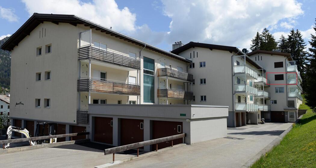 Sommer Montana Westansicht Whg 3-6