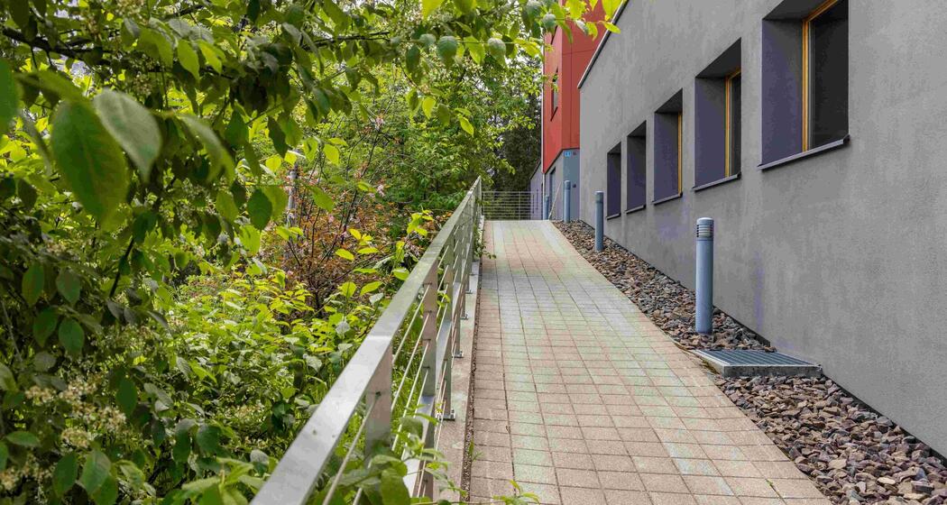 Aufgang zum Hauseingang