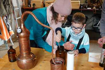 Einheimische Pflanzen destillieren - eintauchen in die Welt der Pflanzendüfte (gdl_867845288_image)