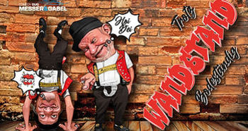 Comedy-Duo Messer&Gabel - WandStand (gdl_870073813_image)