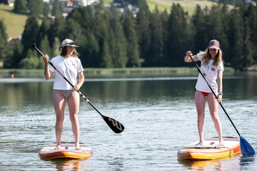 SUP Buchstabensafari auf dem Heidsee