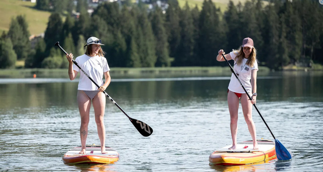 SUP Buchstabensafari auf dem Heidsee
