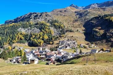 Bivio Aussicht Herbst