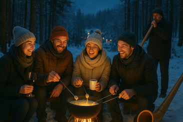 Freiluft-Fondueplausch beim Fuxenbödeli in Tschiertschen (gdl_898776929_image)