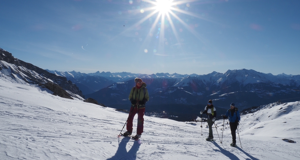 Geführte Schneeschuhwanderung auf den Piz Dolf / Trinserhorn 3000m (gdl_903526516_image)