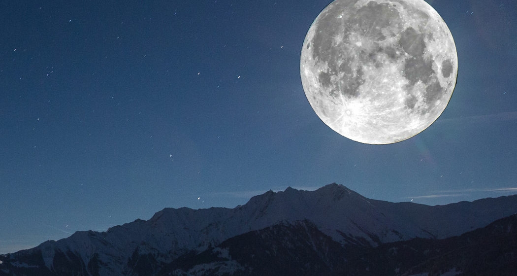 Vollmond-Schneeschuhtour in Lumnezia (gdl_904284062_image)