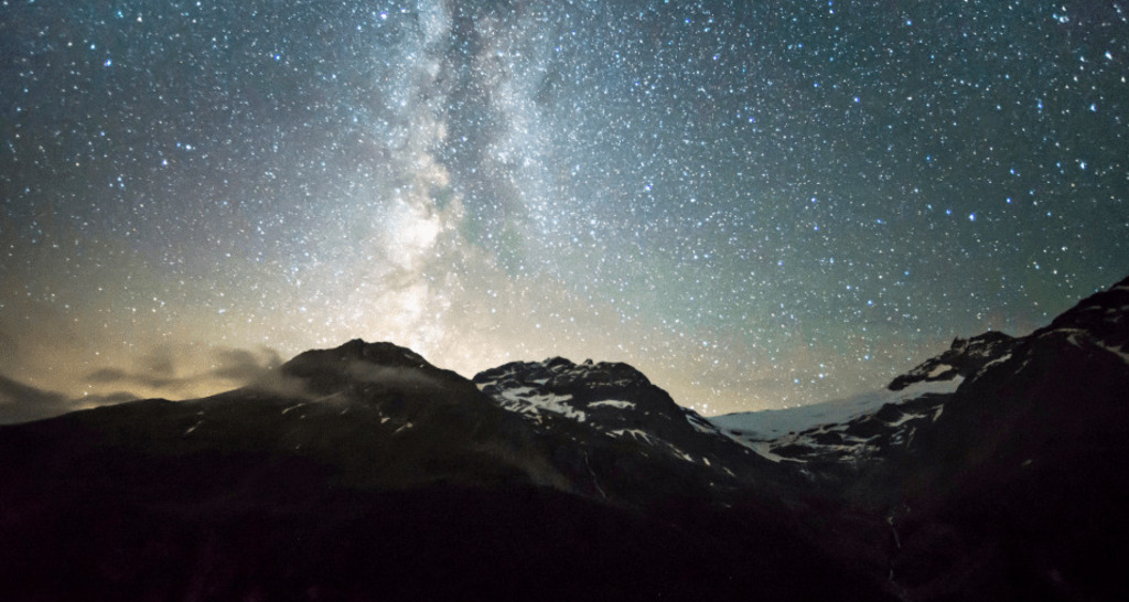 Bernina Glaciers bei Vollmondschein (gdl_905482178_image)